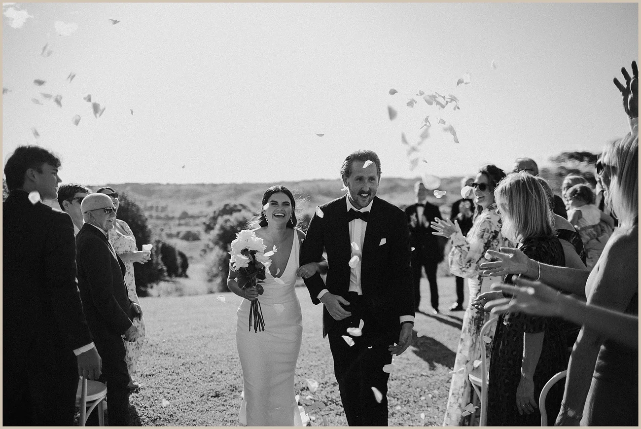 Jess & Rich's wedding at The Orchard Estate, Byron Bay, NSW