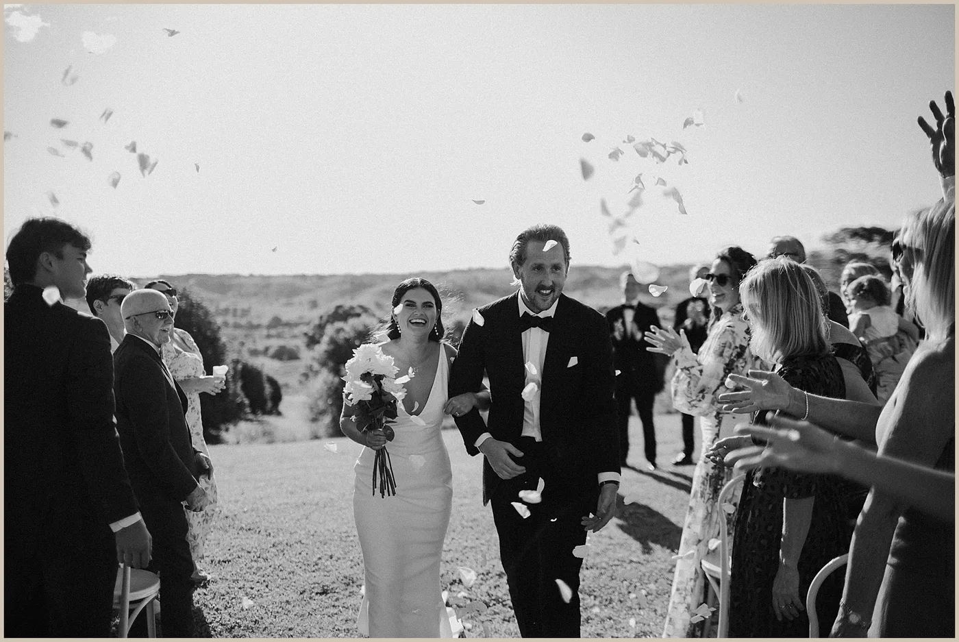Jess & Rich's wedding at The Orchard Estate, Byron Bay, NSW